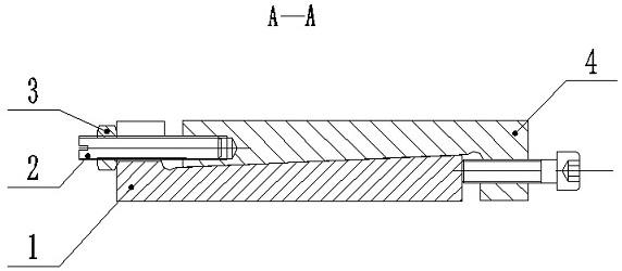 深壓紋液壓機(jī)的一種可公開(kāi)的專利---可調(diào)等高塊(圖2)